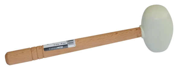 Maza de goma BLANCA 500 gr.