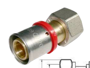 RACORD MOVIL MULTICAPA (16X2) X 3/4