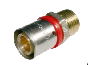 ENLACE ROSCA MACHO MULTICAPA (25X2,5) X 3/4