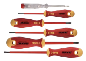 JUEGO 6 DESTORNILLADORES ERGONIC VDE