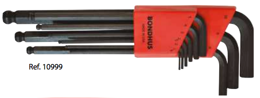 Juegos de llaves en L punta-bola ProGuard™ - Métrica 1.5-10