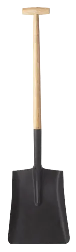 Pala cuadrada mango muleta