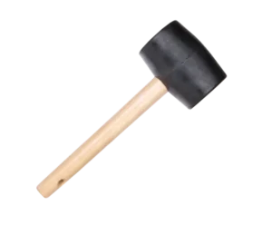 Maza de goma negra SOFT 750gr BK