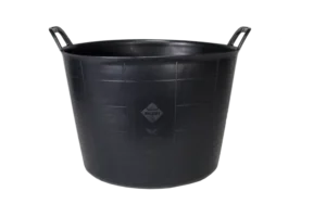 Capazo plástico negro Nº3 "Flextub 40L HEAVY DUTY