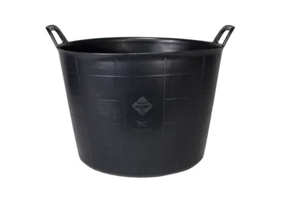 Capazo plástico negro Nº3 "Flextub 40L HEAVY DUTY