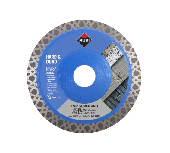 Disco diamante TVR 115 mm SUPER PRO