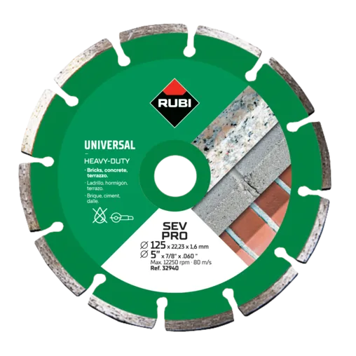 Disco diamante general obra SEGMENTADO SEV-230 PRO