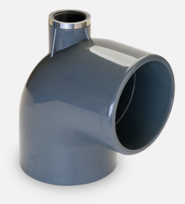 CODO 90º ENCOLAR "AIR" SALIDA R/H 50-1/2"